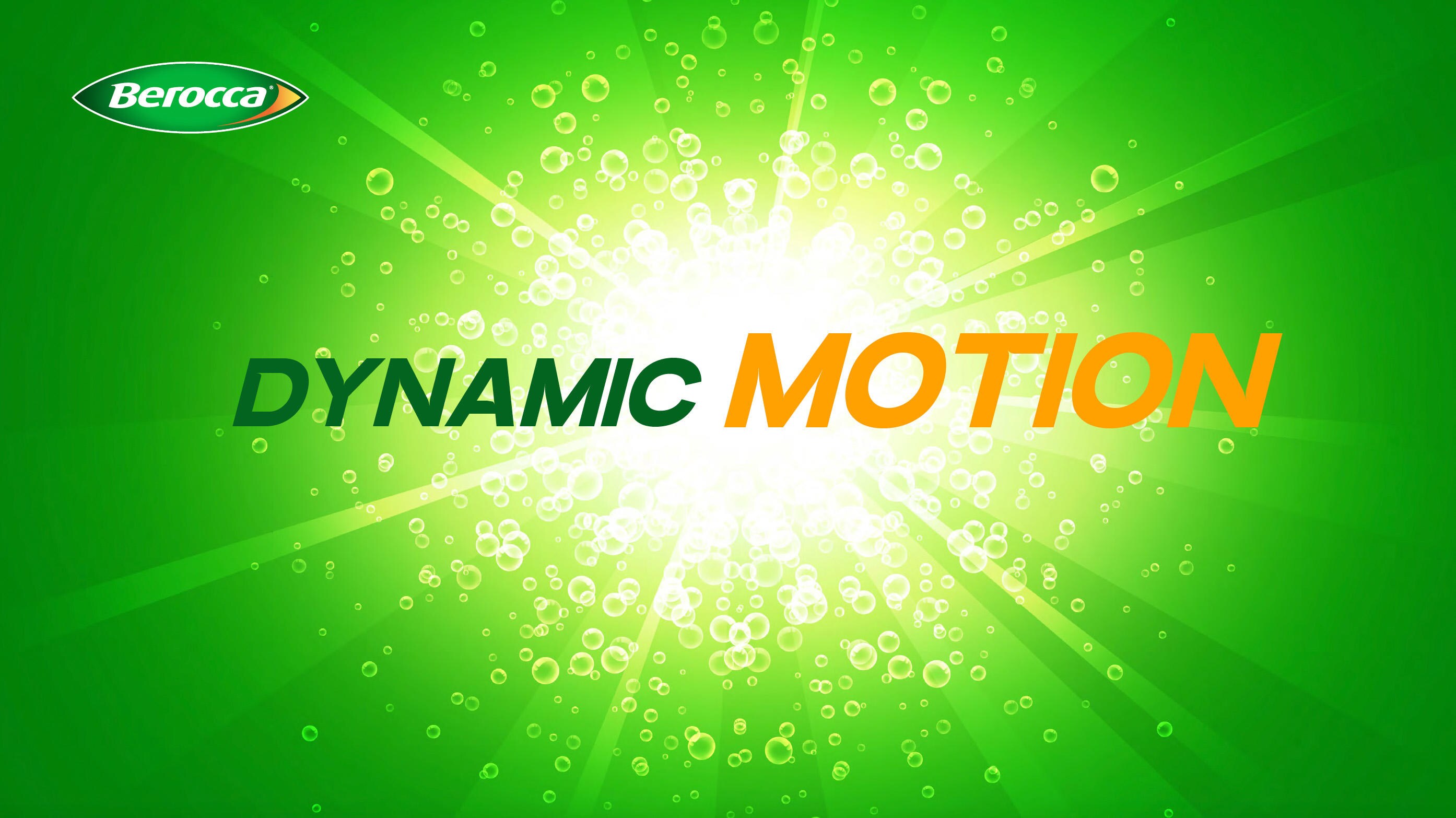 Berocca dynamic motion