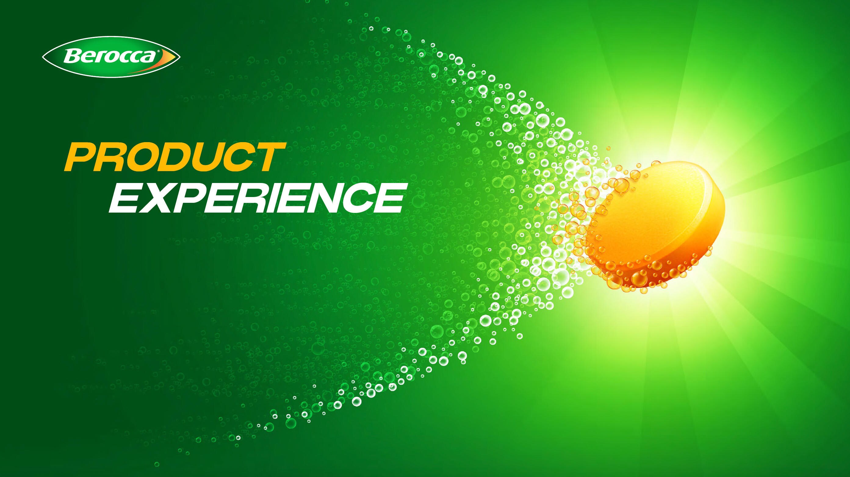 Berocca product experience