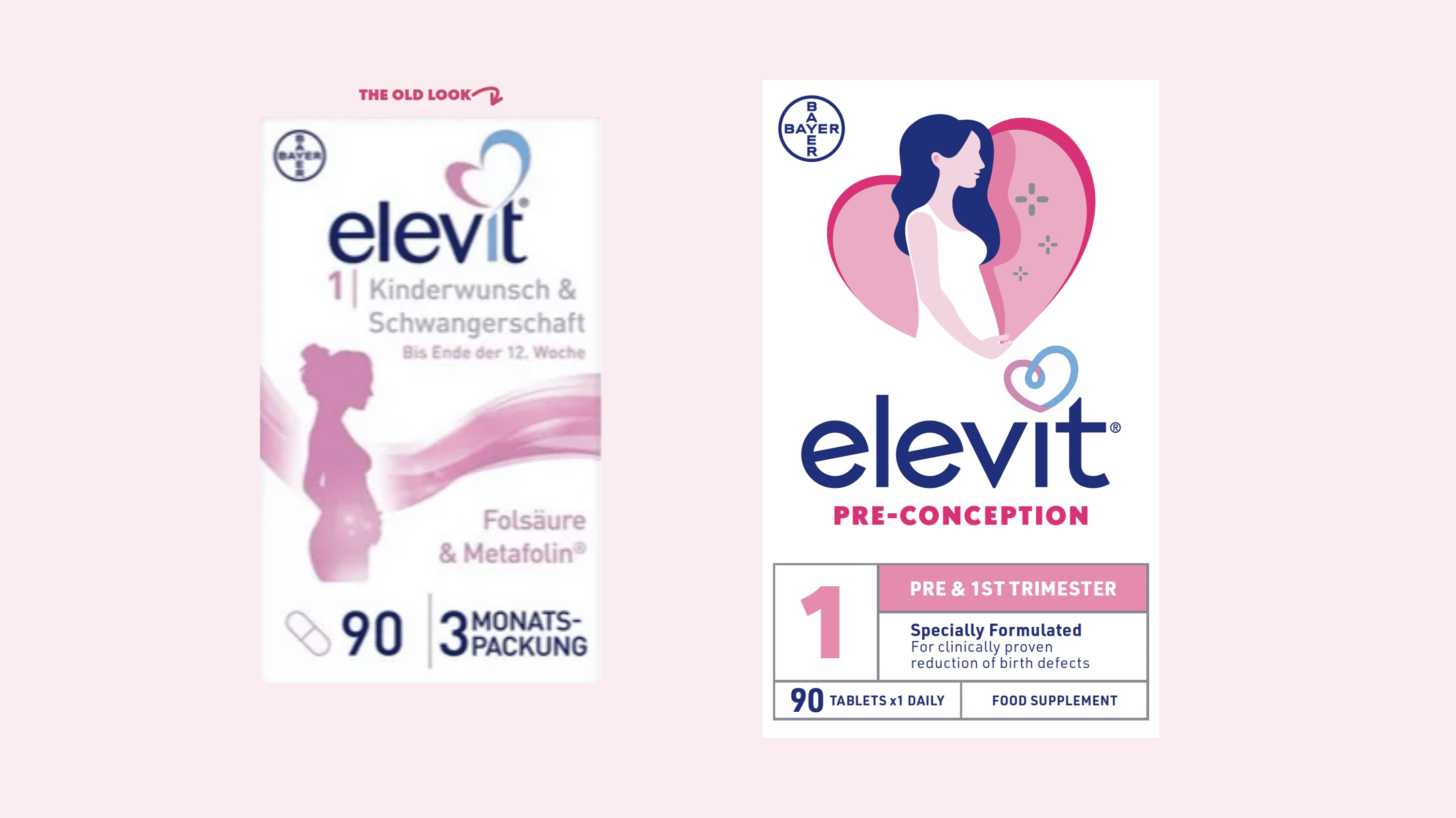 Elevit before and after image
