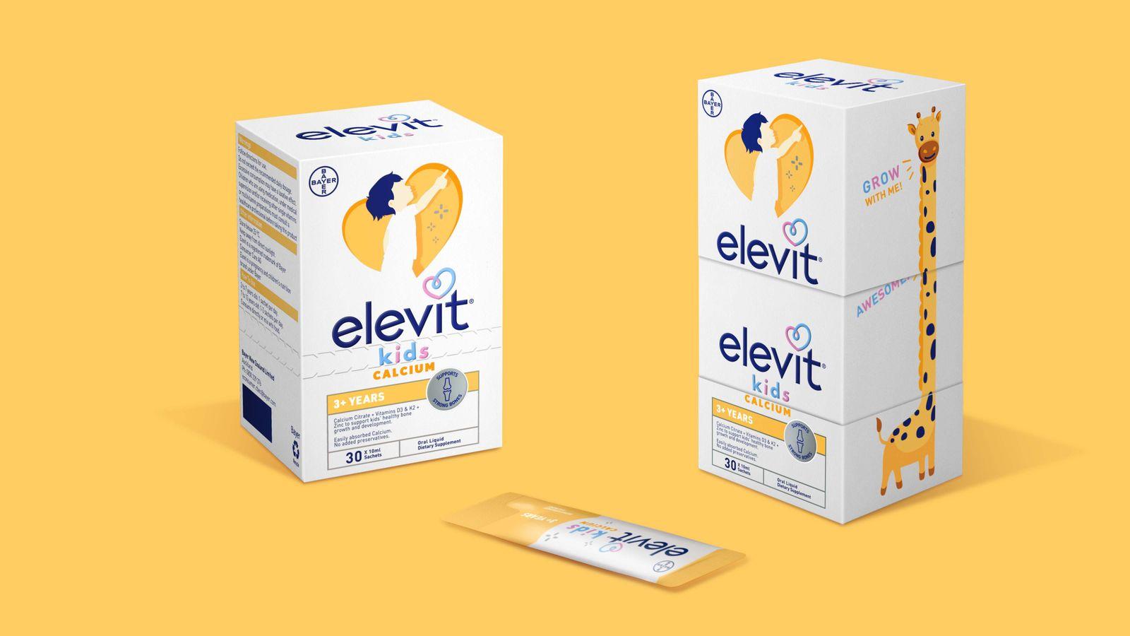 Growup packshot family set - Elevit kids