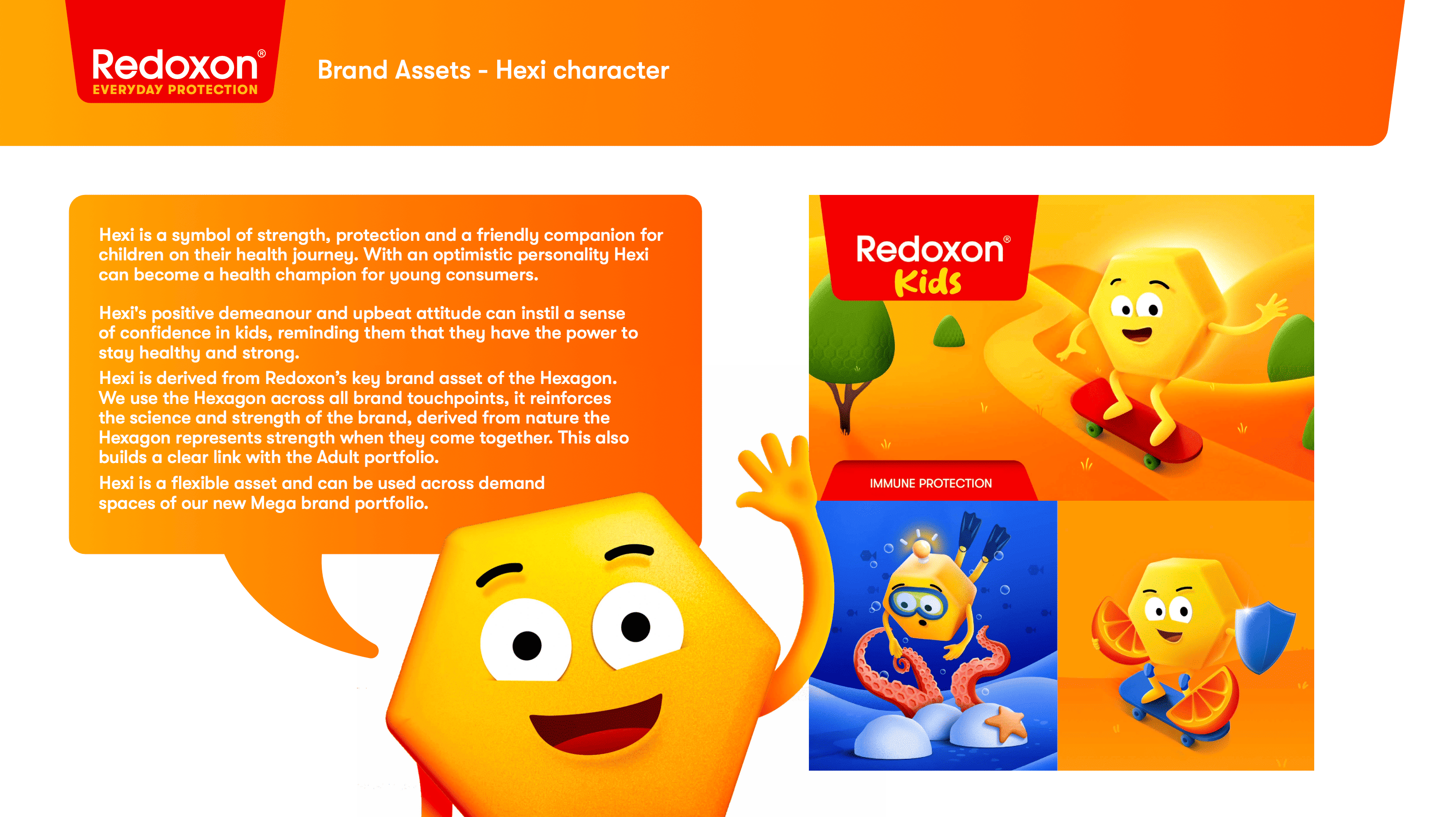 redoxon kids character