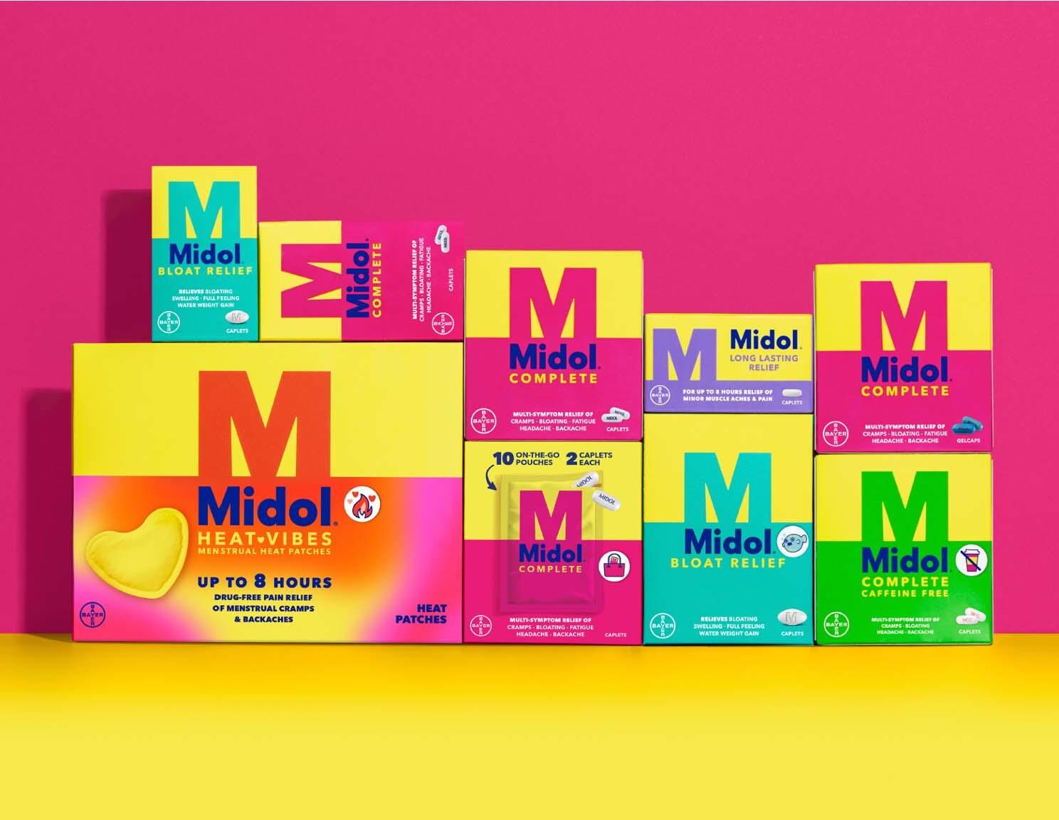 Packaging Design & Graphic Adaptation Midol